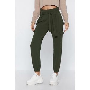 Olive Green Nastygal Cargo Trousers